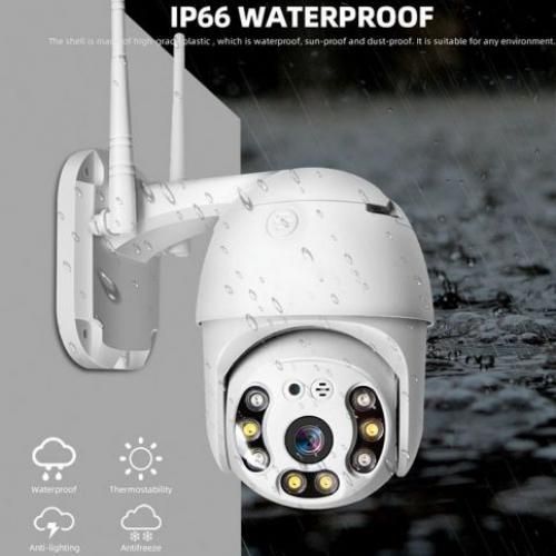 SMART WIFI 360° PTZ CCTV CAMERA - Digital Technics