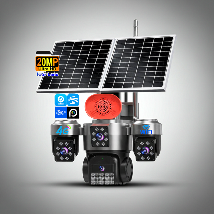 AOV 4G Solar CCTV Cameras Kenya | Full-Time Recording Security