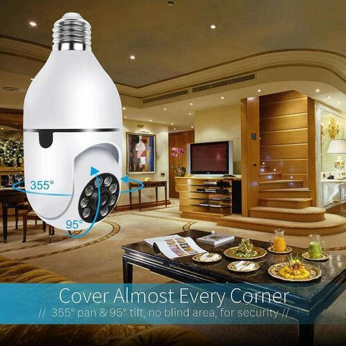 WiFi Smart Bulb Camera 360 - Digital Technics