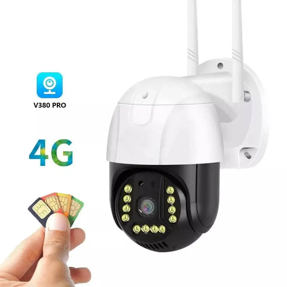 4G with sim card Wireless PTZ 360 CAMERA - Digital Technics