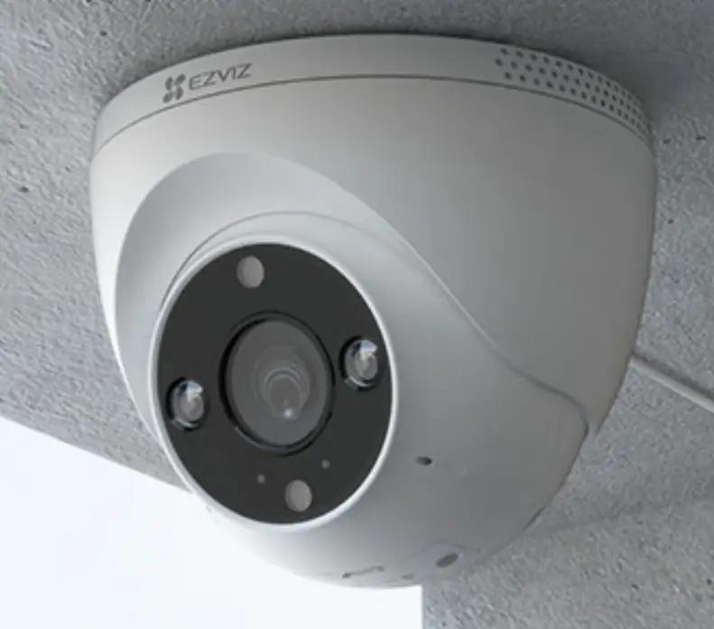 EZVIZ H4 2K WiFi Dome Security Camera Outdoor | AI Detection, Color Night Vision, Two-Way Audio