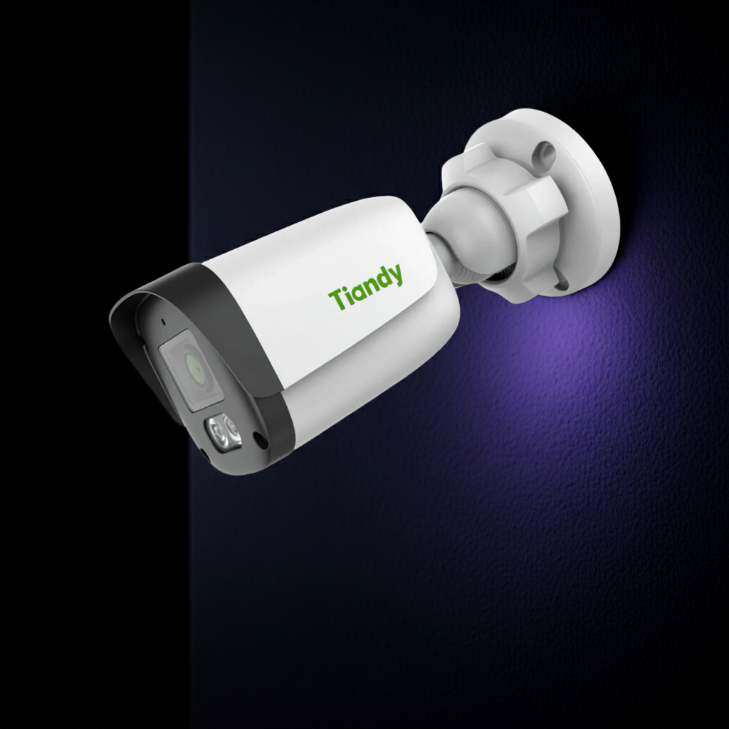 Tiandy ColorMaker Bullet AK2 IP Camera 4MP– Full Colour Night Vision CCTV Kenya