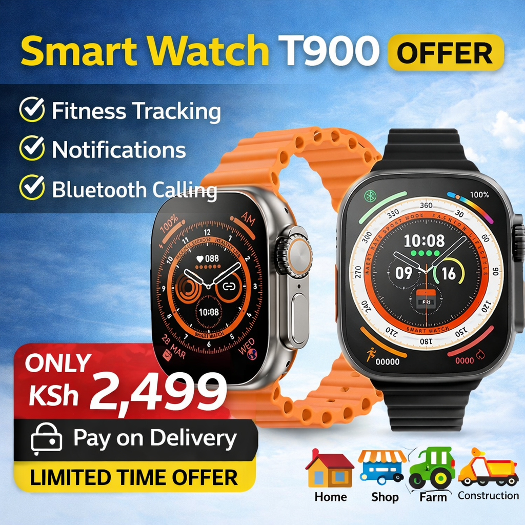 Original ULTRA  8 Smartwatch With  Free 3 Straps Bluetooth Health Fitness