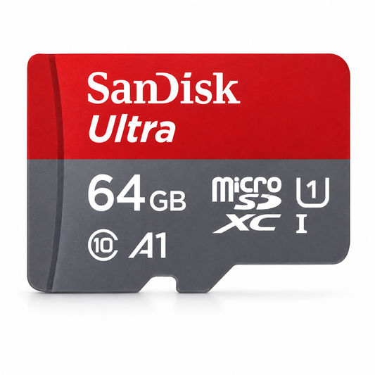 64GB Micro SD Memory Card | Class 10 High-Speed Storage