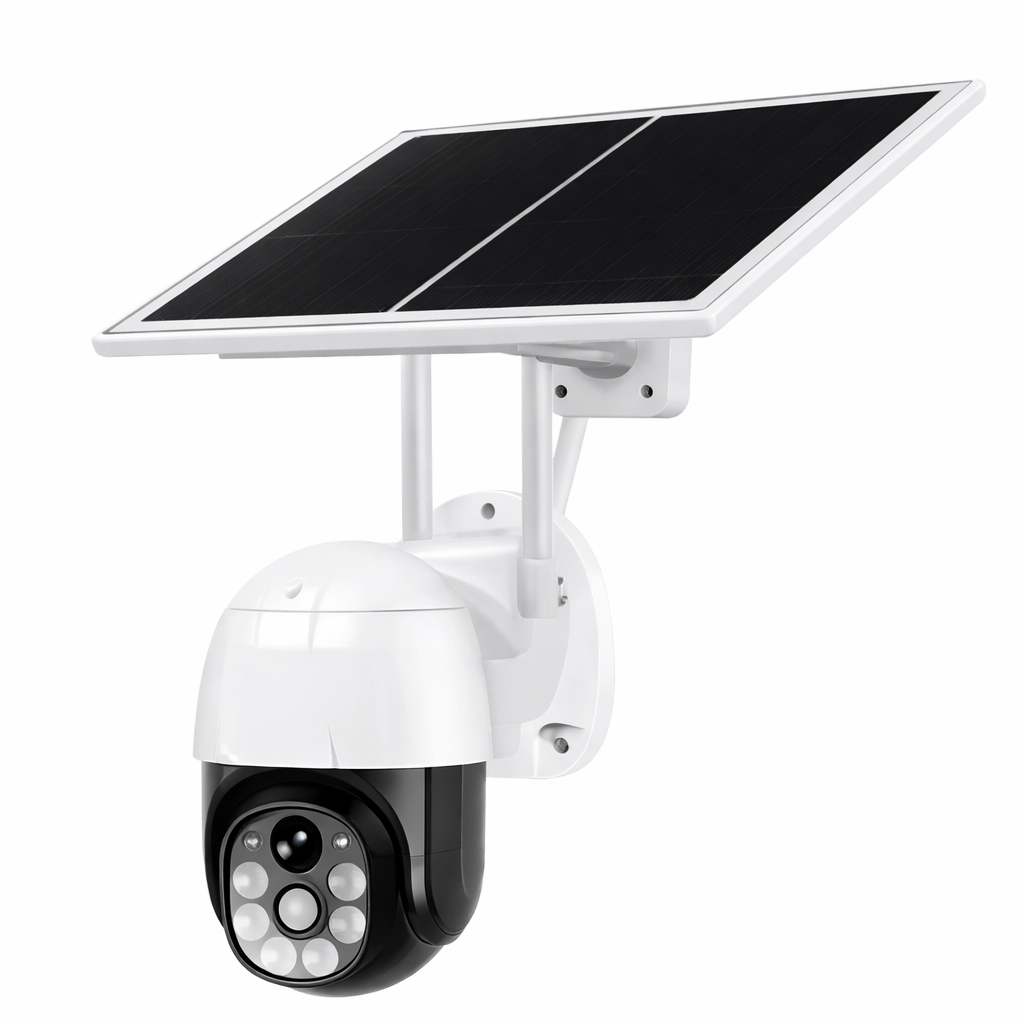 4G Single Lens Solar PTZ CCTV Camera (SIM Card)