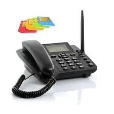 Simcard Landline Desktop Phone for Home, Offices & Shops - Digital Technics