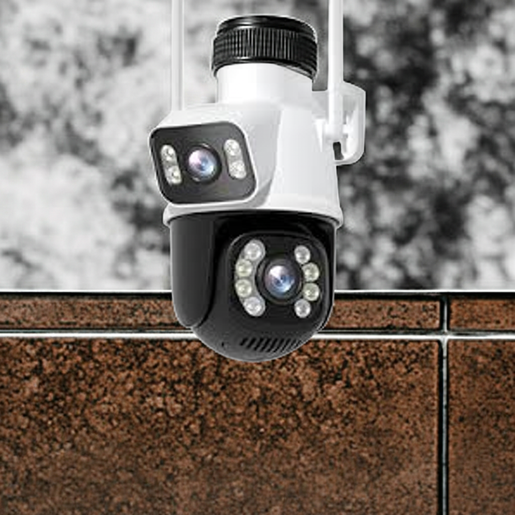 WiFi Dual Lens PTZ Camera