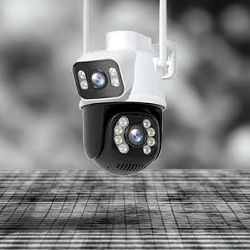 WiFi Dual Lens PTZ Camera