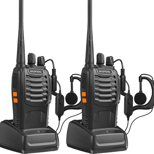 Walkie Talkie 2 Way Radio Baofeng BF-888s  Long Range, Get 2pcs Discount - Digital Technics