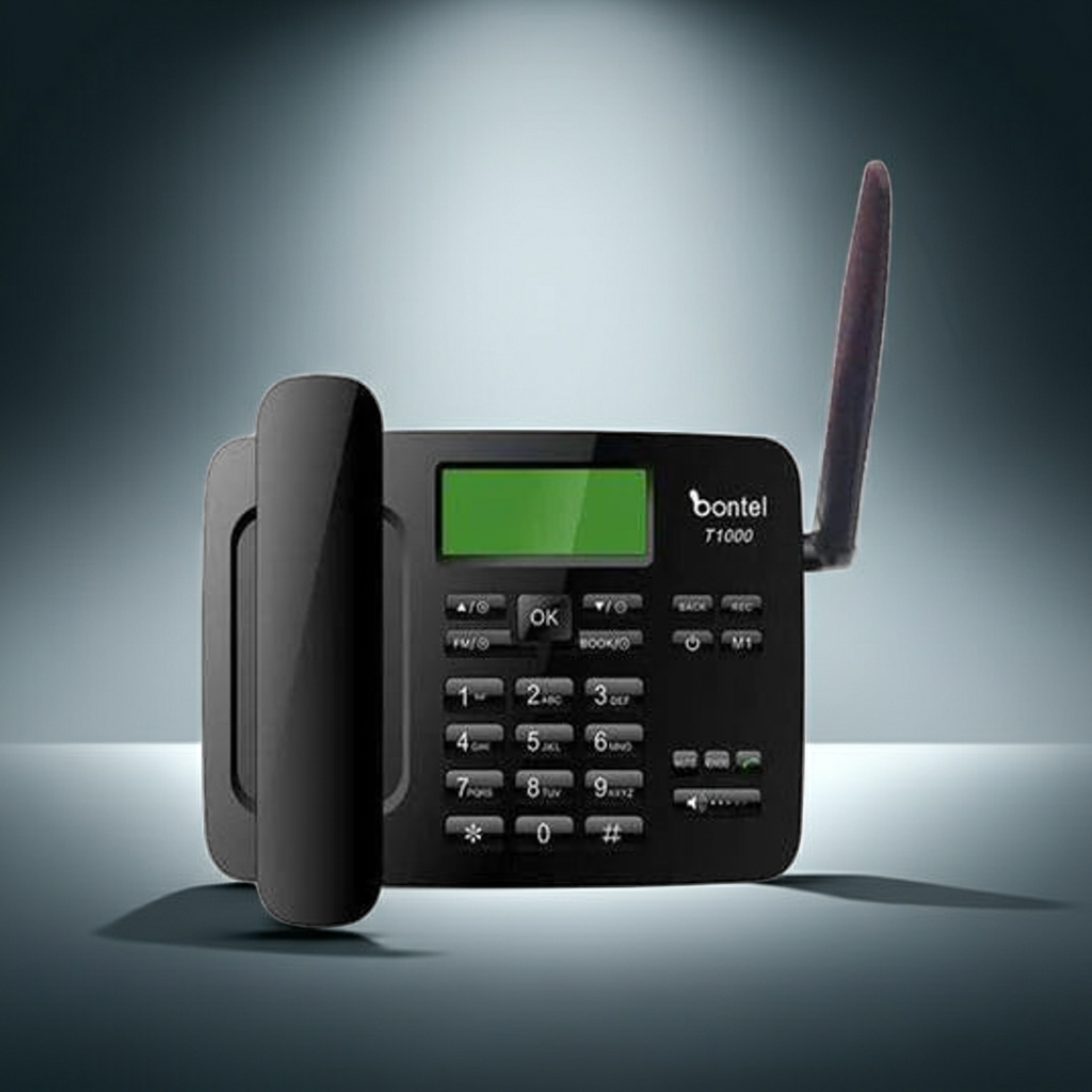 Simcard Landline Desktop Phone for Home, Offices & Shops