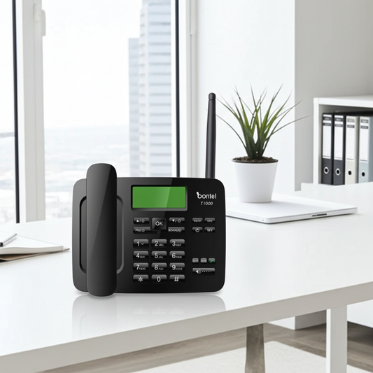 Simcard Landline Desktop Phone for Home, Offices & Shops