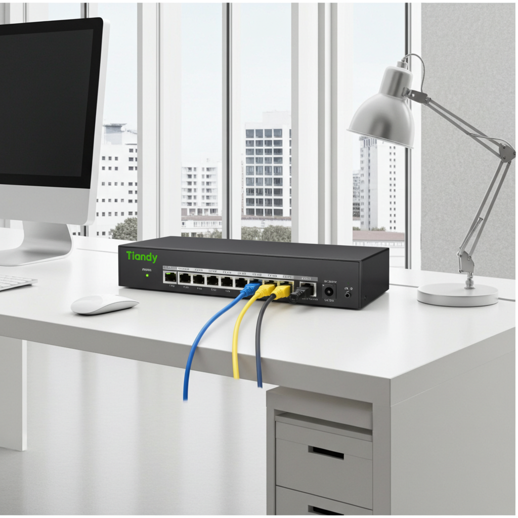 8 Port PoE Switch – Power Over Ethernet Network Switch for CCTV & IP Cameras Kenya