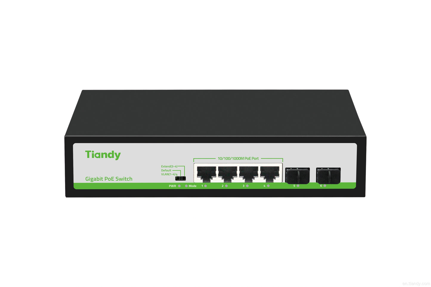 Tiandy 4 Channel Full PoE NVR – 4CH IP Camera Recorder with Plug & Play Kenya