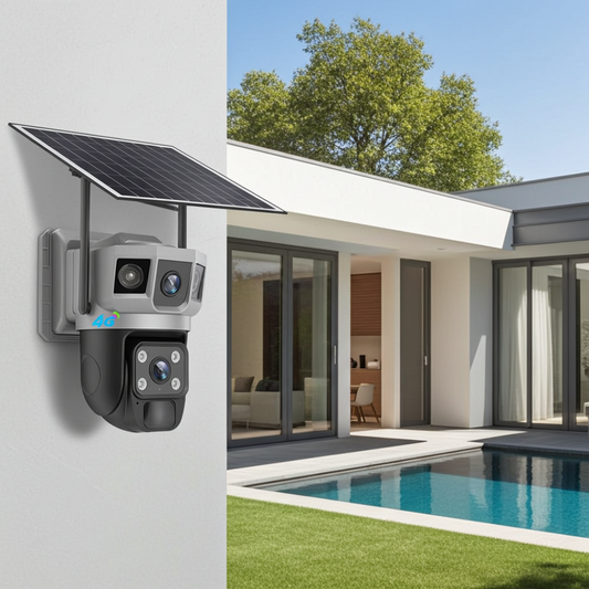 4G Solar Camera – Dual Lens (SIM Card)
