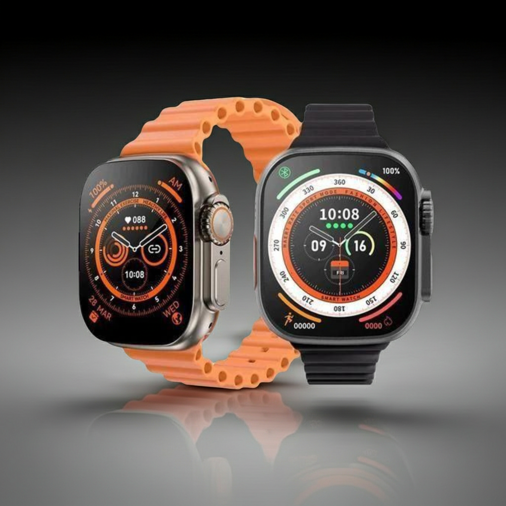Original ULTRA  8 Smartwatch With  Free 3 Straps Bluetooth Health Fitness