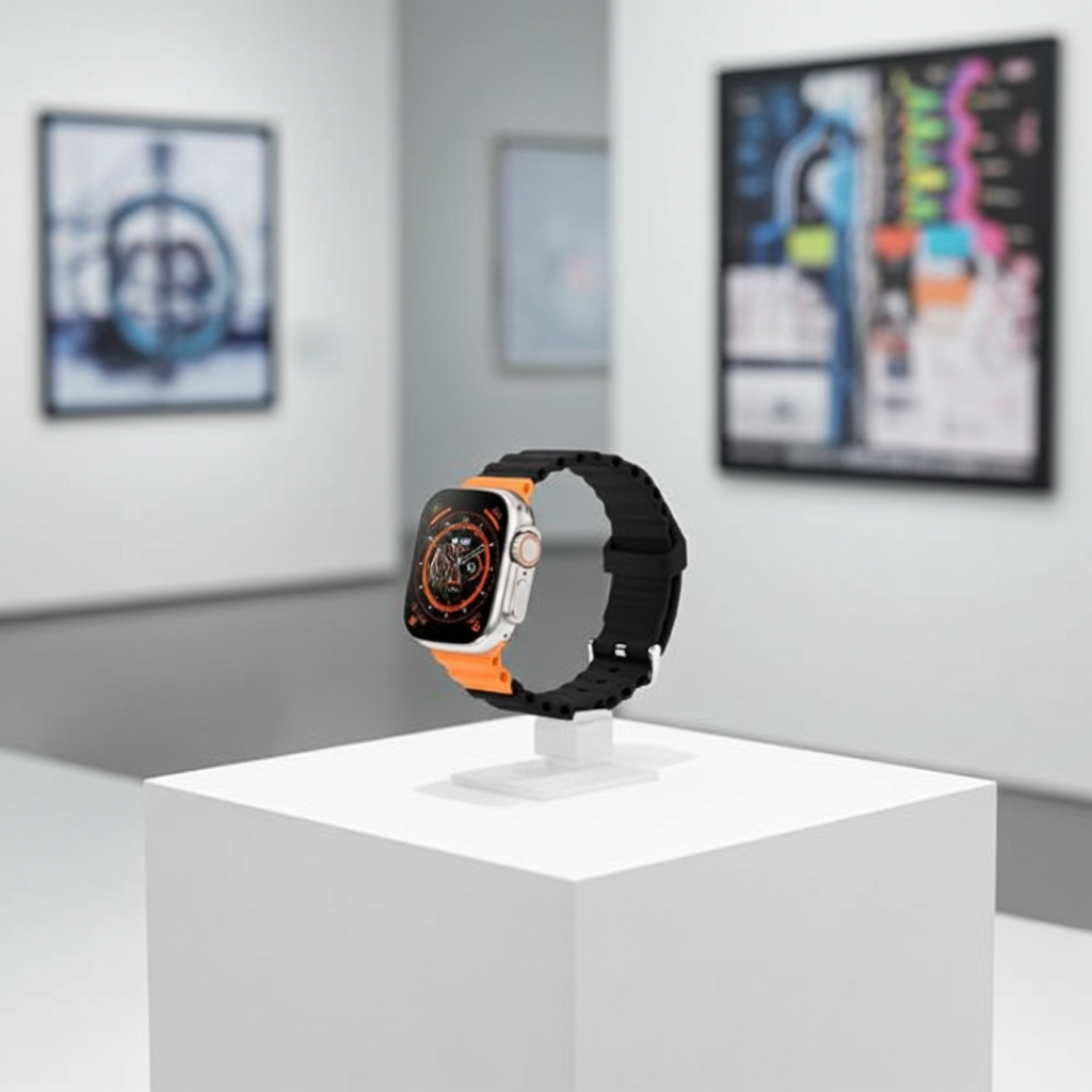 Original ULTRA  8 Smartwatch With  Free 3 Straps Bluetooth Health Fitness