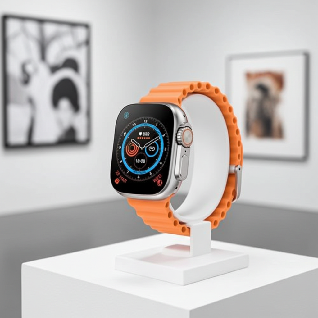 Original ULTRA  8 Smartwatch With  Free 3 Straps Bluetooth Health Fitness