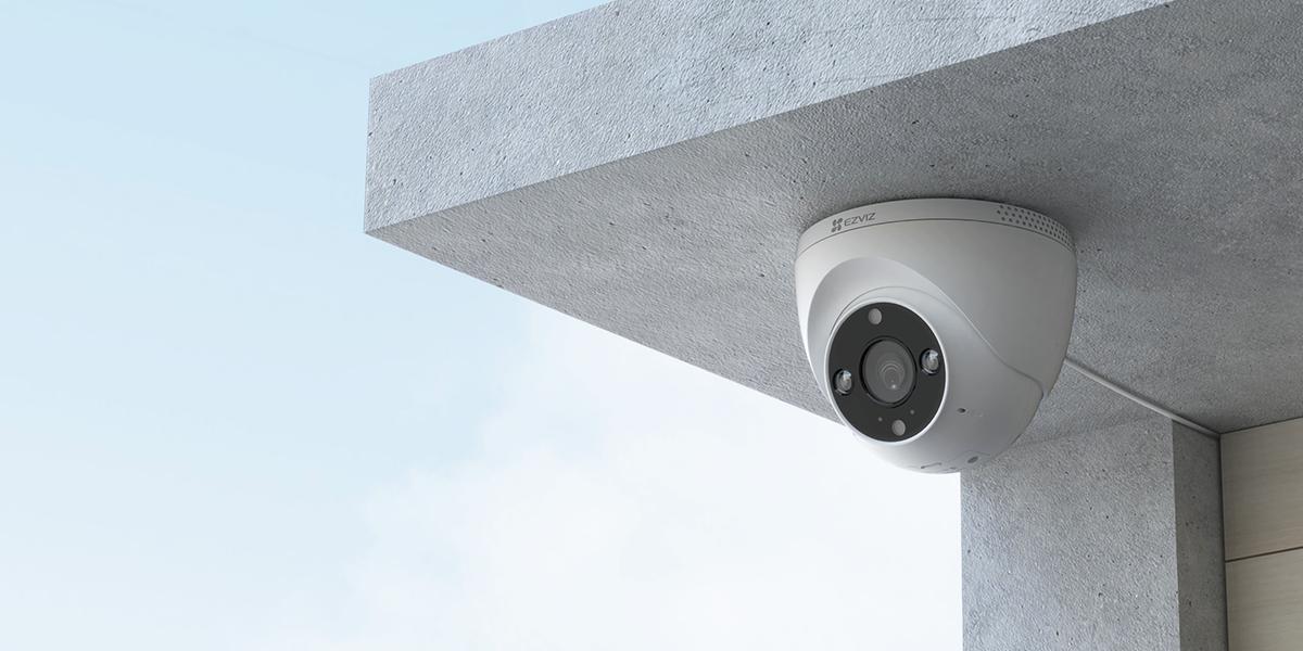EZVIZ H4 2K WiFi Dome Security Camera Outdoor | AI Detection, Color Night Vision, Two-Way Audio